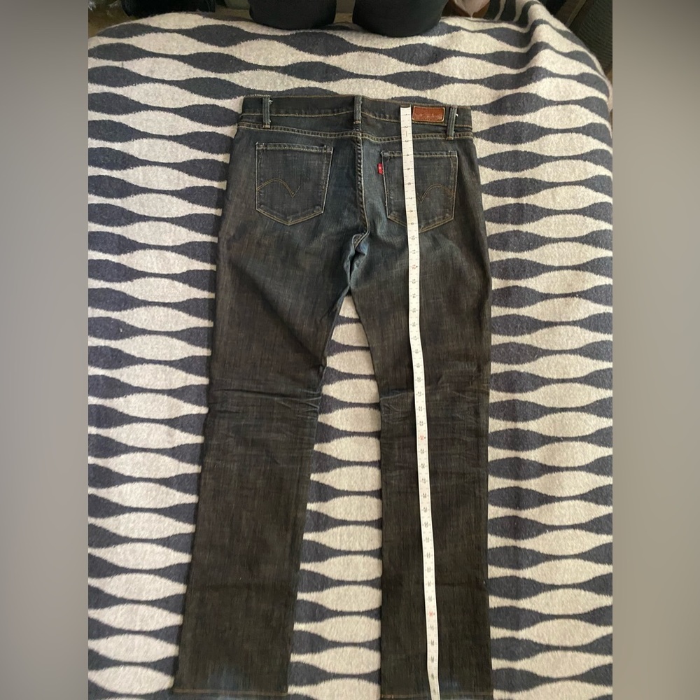 Levi’s Vintage 60’s Ruler Low Slim Straight Leg Jean (Capital E) Size 30 - Picture 13 of 14